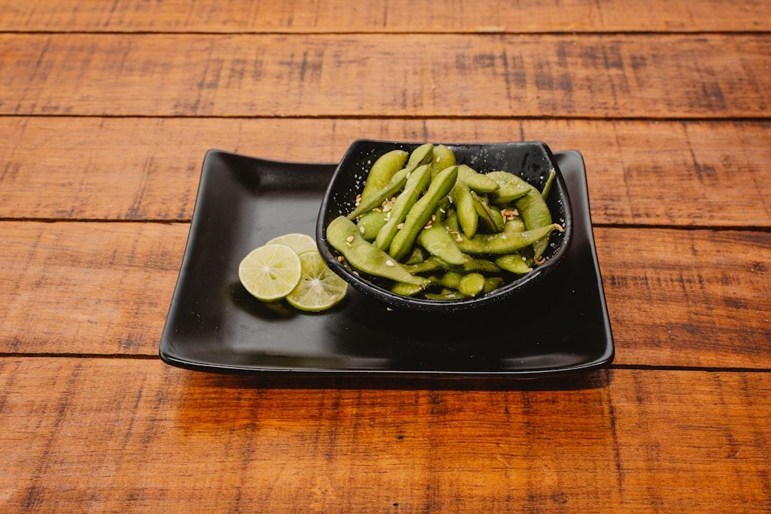 Spicy Garlic Edamame