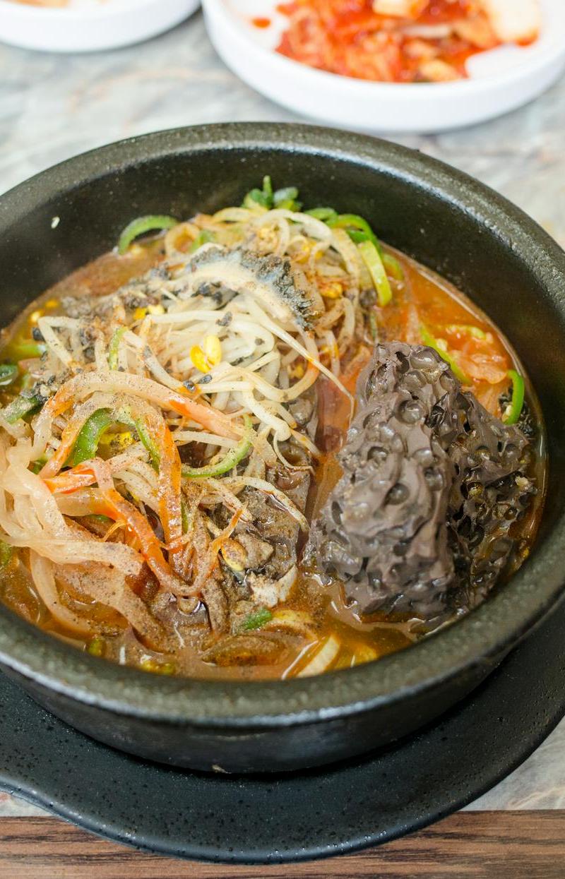 Spicy Hangover Soup with Kimchi & Daikon