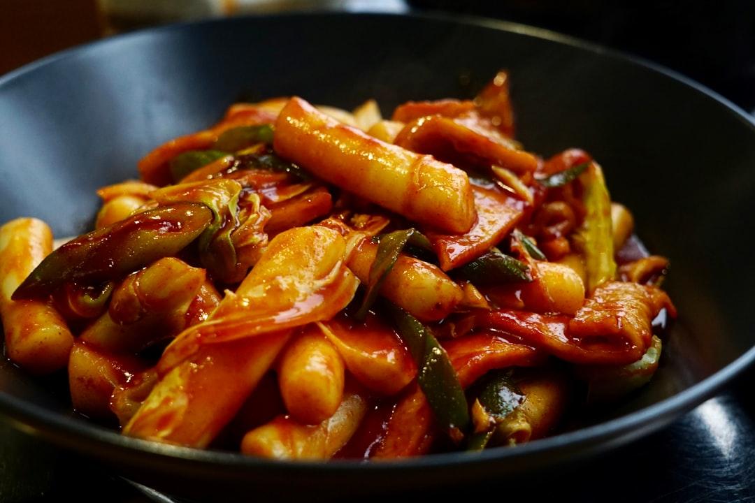 10-Minute Tteokbokki (Korean Spicy Rice Cakes)