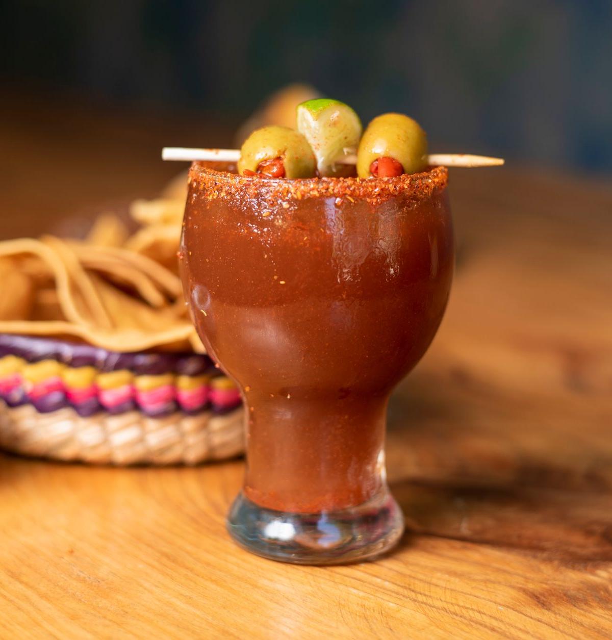 Spicy Michelada with Chili Rim