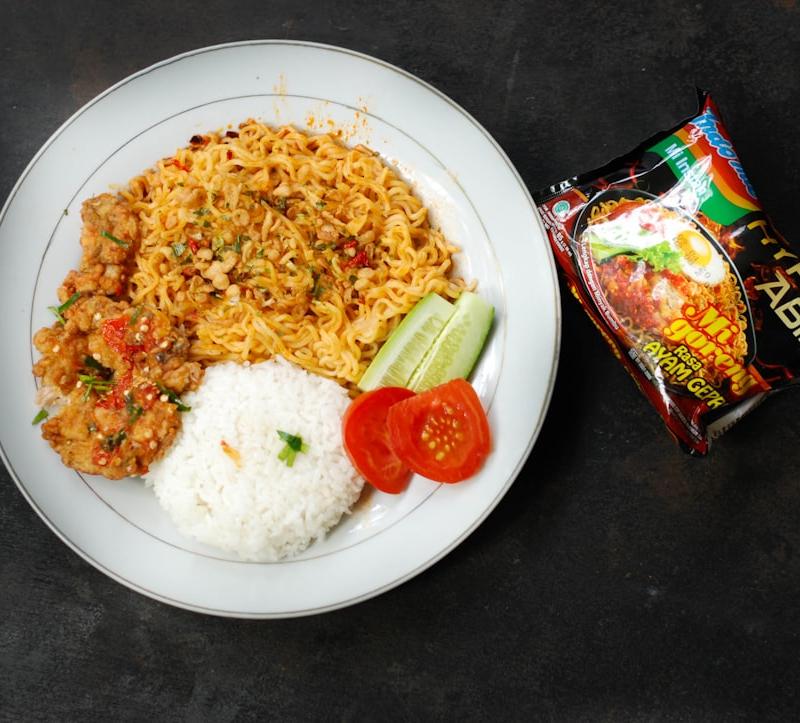 Spicy Mixed Protein Fried Rice