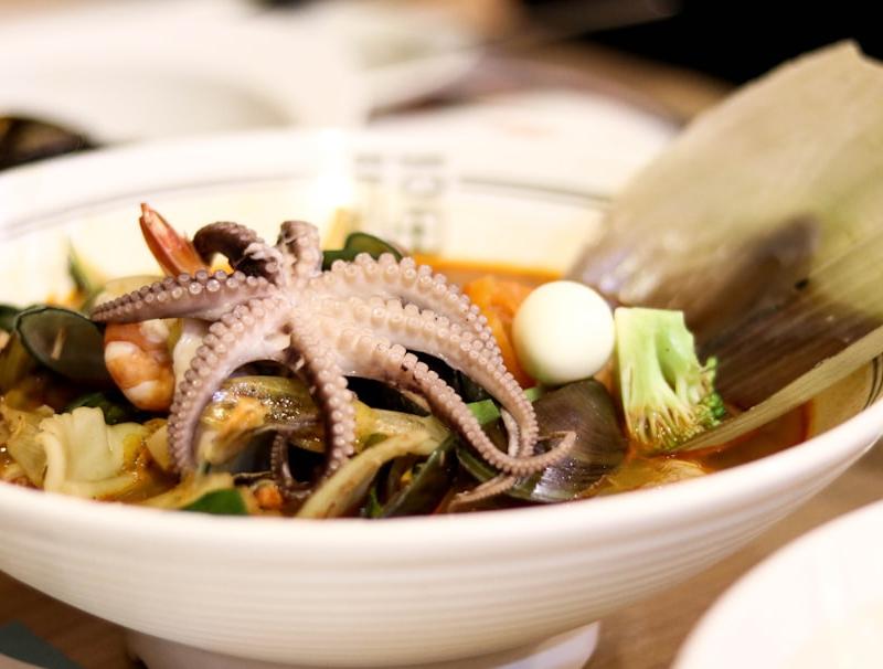 Spicy Octopus Hot Pot