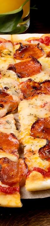 Spicy Salami Pizza Board