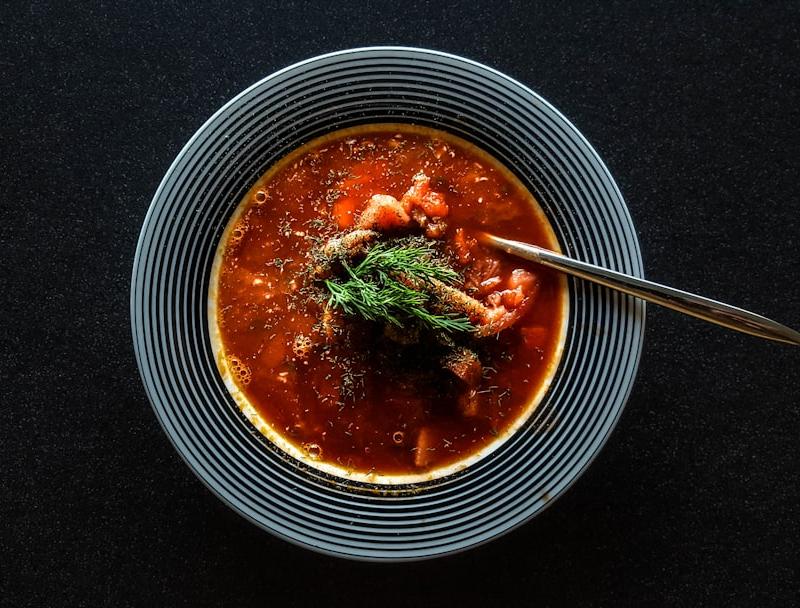 Spicy Sausage and Kale Soup
