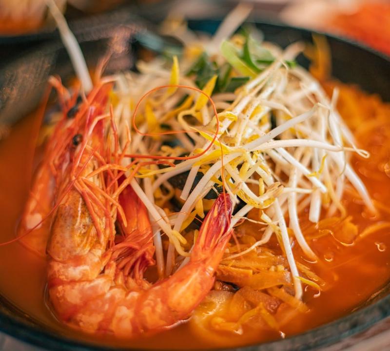 Spicy Seafood Jjamppong
