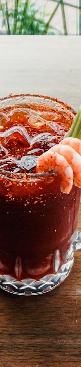 Spicy Shrimp Michelada