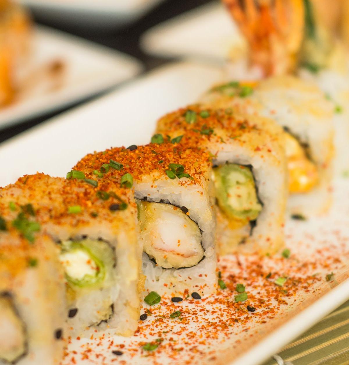 Spicy Shrimp Tempura Dynamite Roll