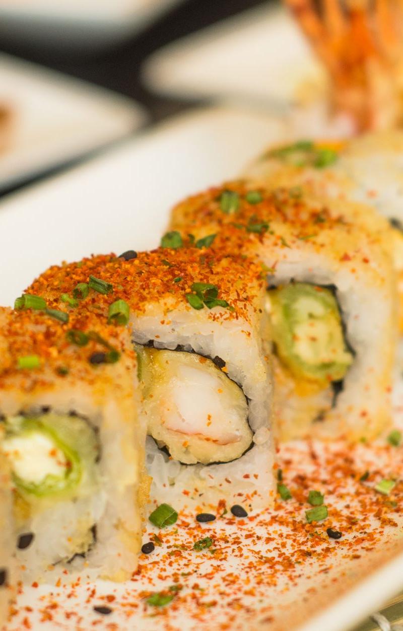 Spicy Shrimp Tempura Dynamite Roll