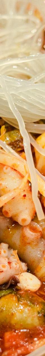 Spicy Squid & Glass Noodles Bowl