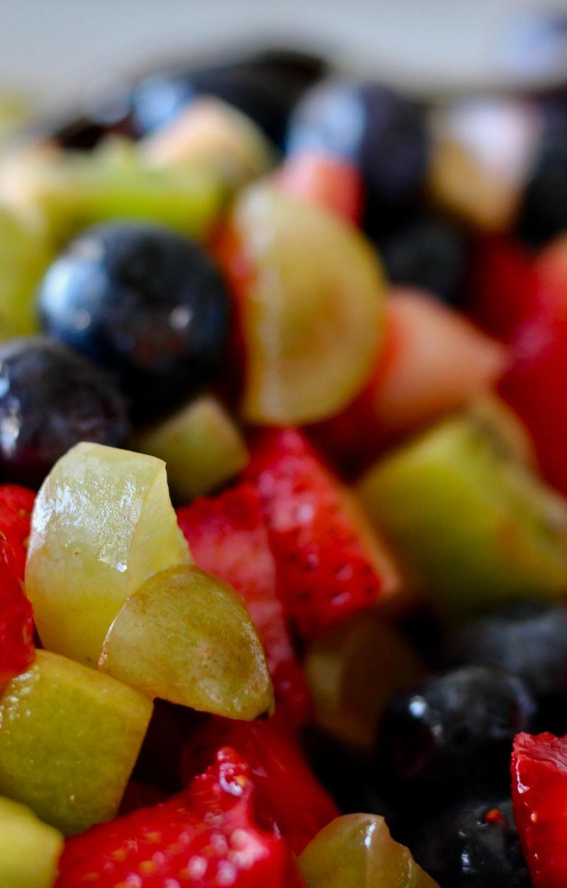 Spicy Sweet Fruit Chaat