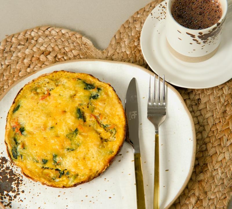 Spinach and Cheese Frittata