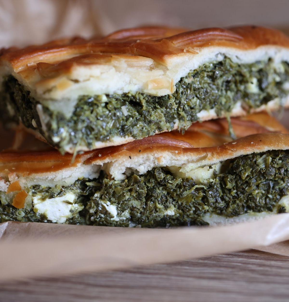 Spinach Feta Egg Wrap