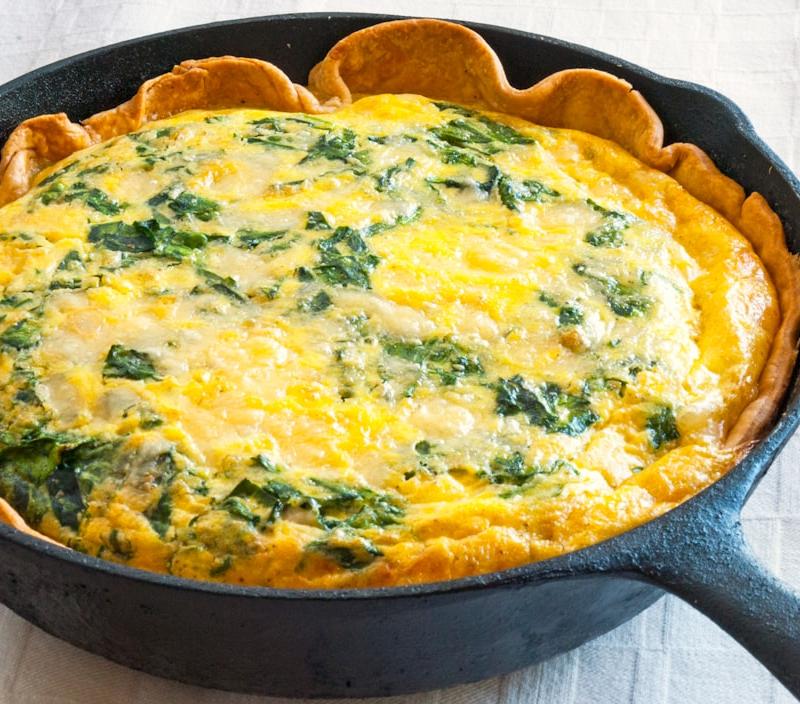 Spinach and Feta Frittata