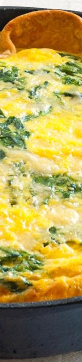 Spinach and Feta Frittata