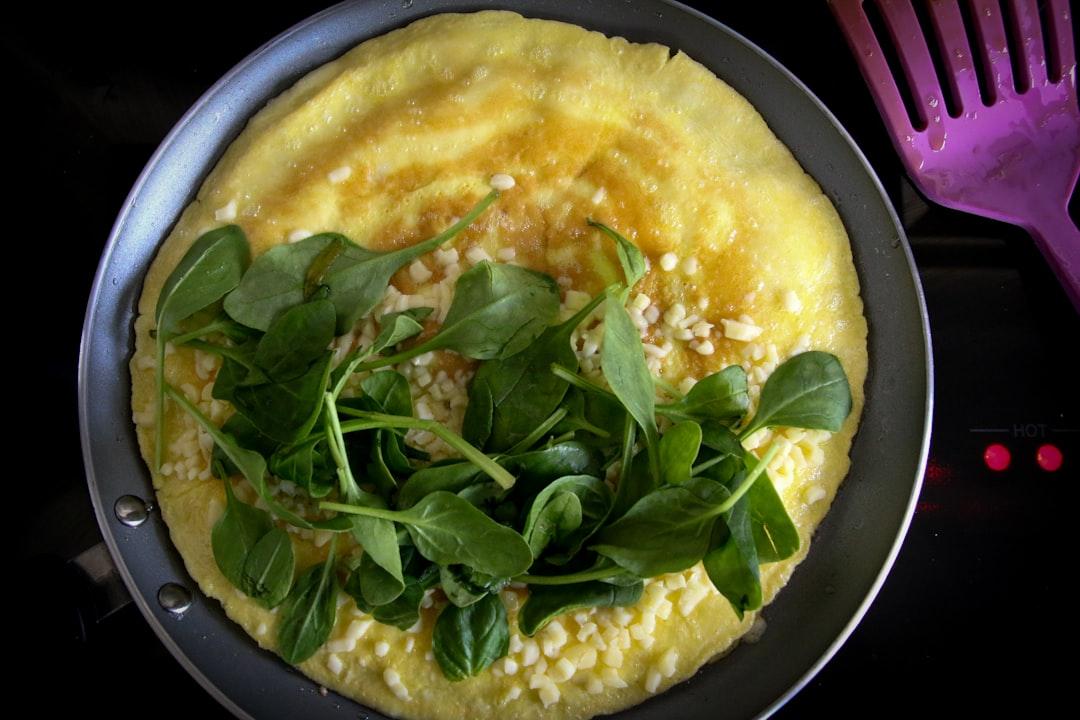 Spinach and Feta Omelette