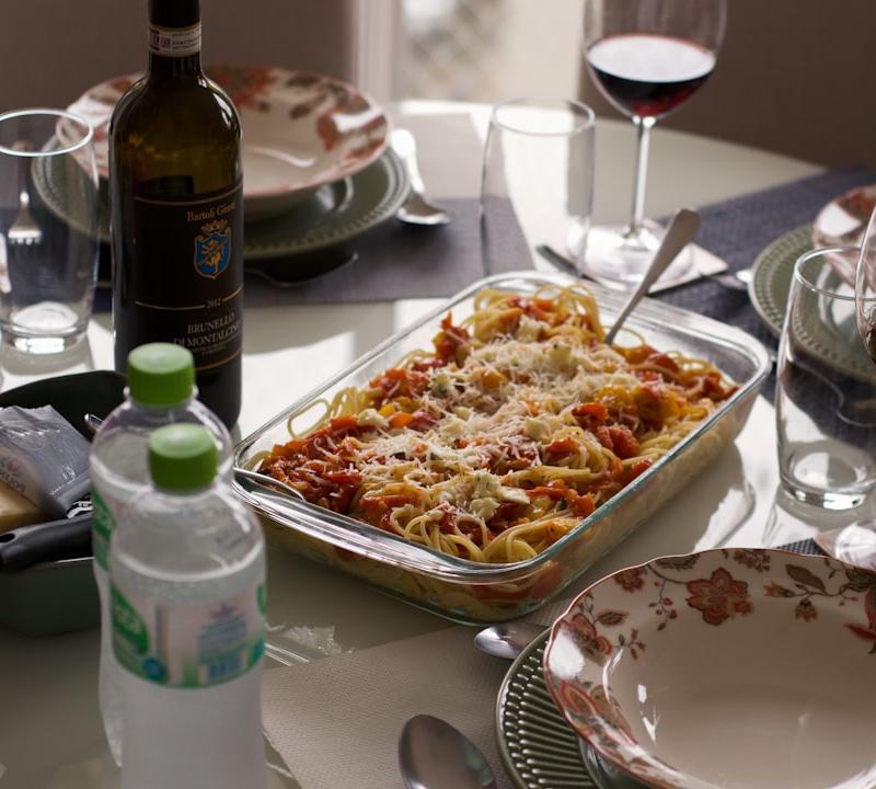 Spinach and Ricotta Stuffed Shells