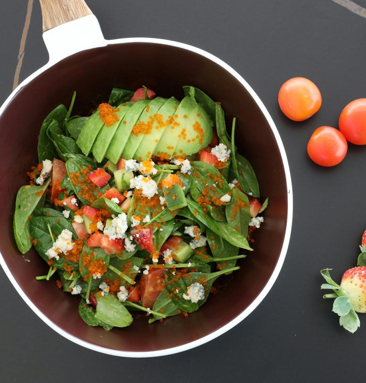 Spinach Strawberry Salad