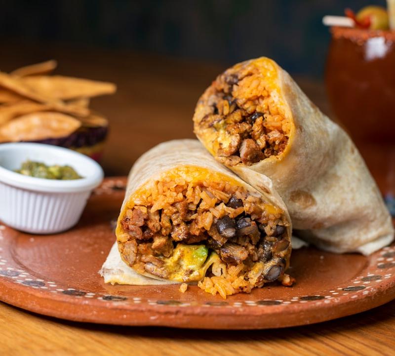 Steak and Egg Breakfast Burrito
