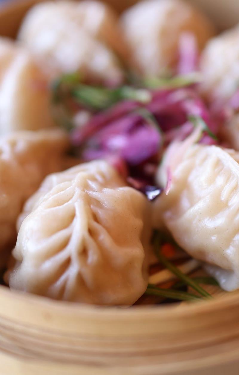 15-Min Steamed Chicken Dumplings