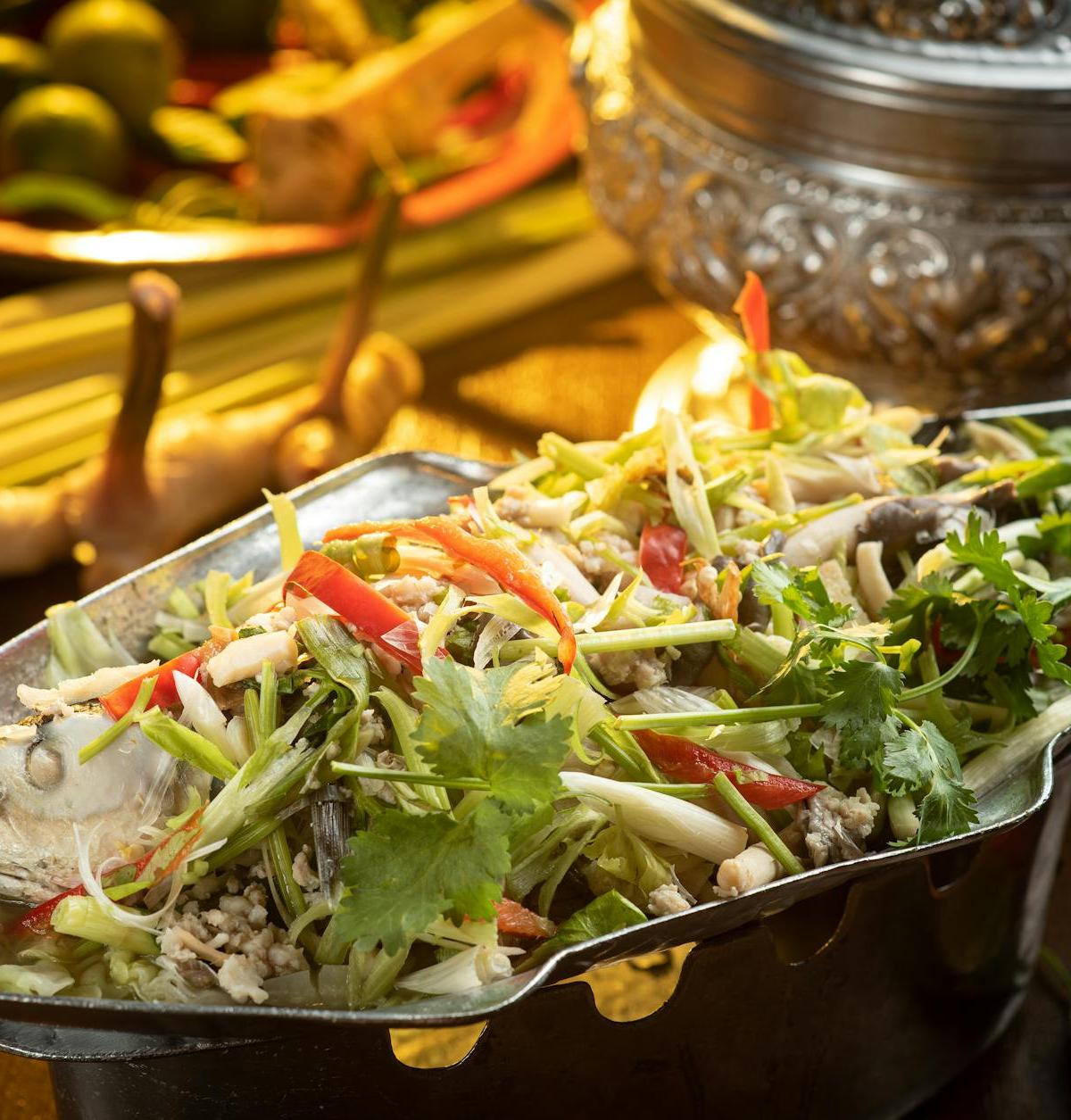 Steamed Fish with Lime and Chili