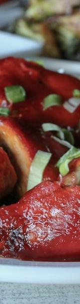 Sticky BBQ Chicken Lollipops