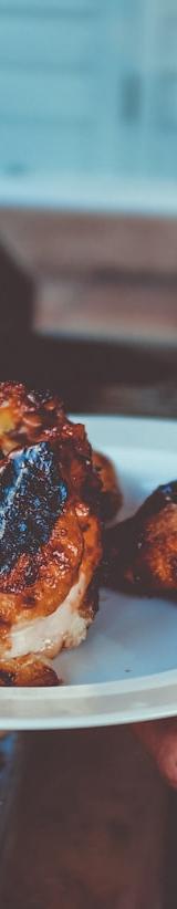 Sticky BBQ Chicken Thighs