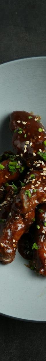 Sticky Hoisin Pork Ribs with Sesame