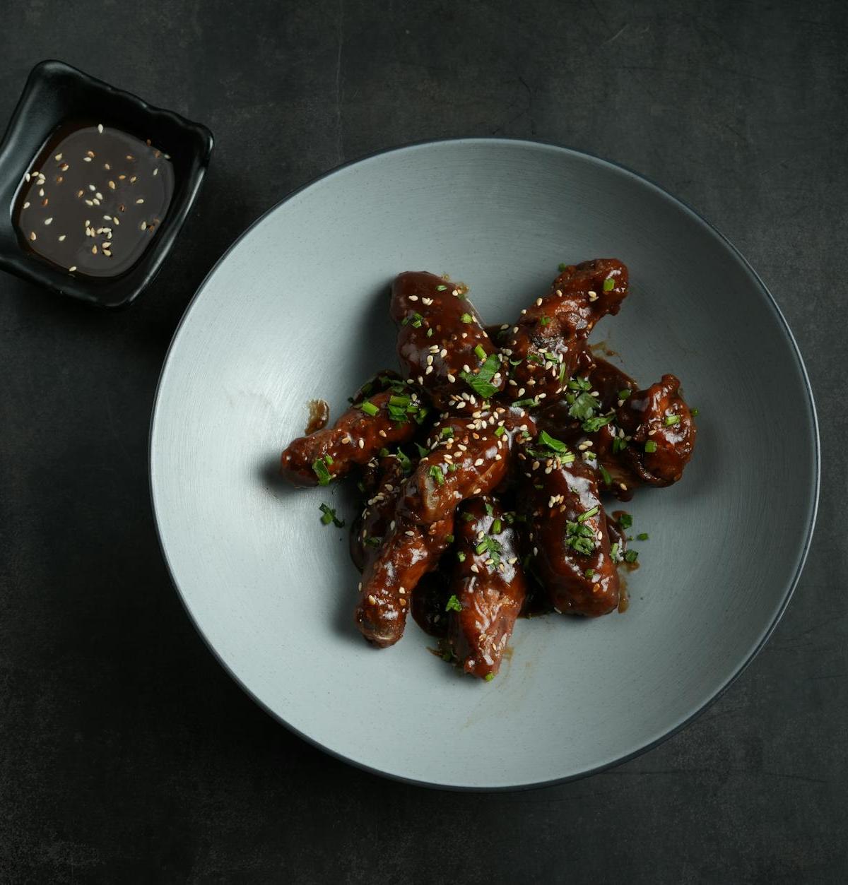 Sticky Hoisin Pork Ribs with Sesame