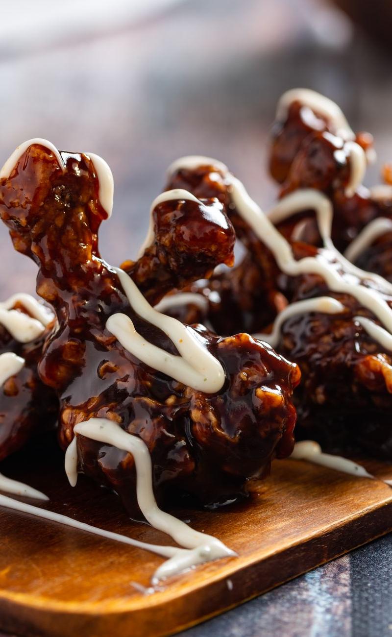 Sticky Soy Glazed Chicken Wings