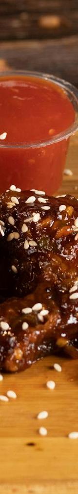 Sticky Yangnyeom Chicken Wings