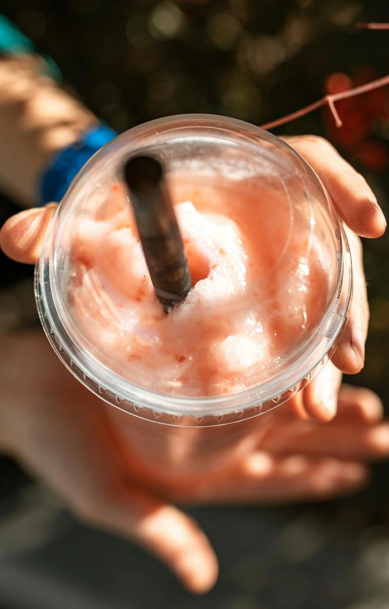 Strawberry Boba Tea