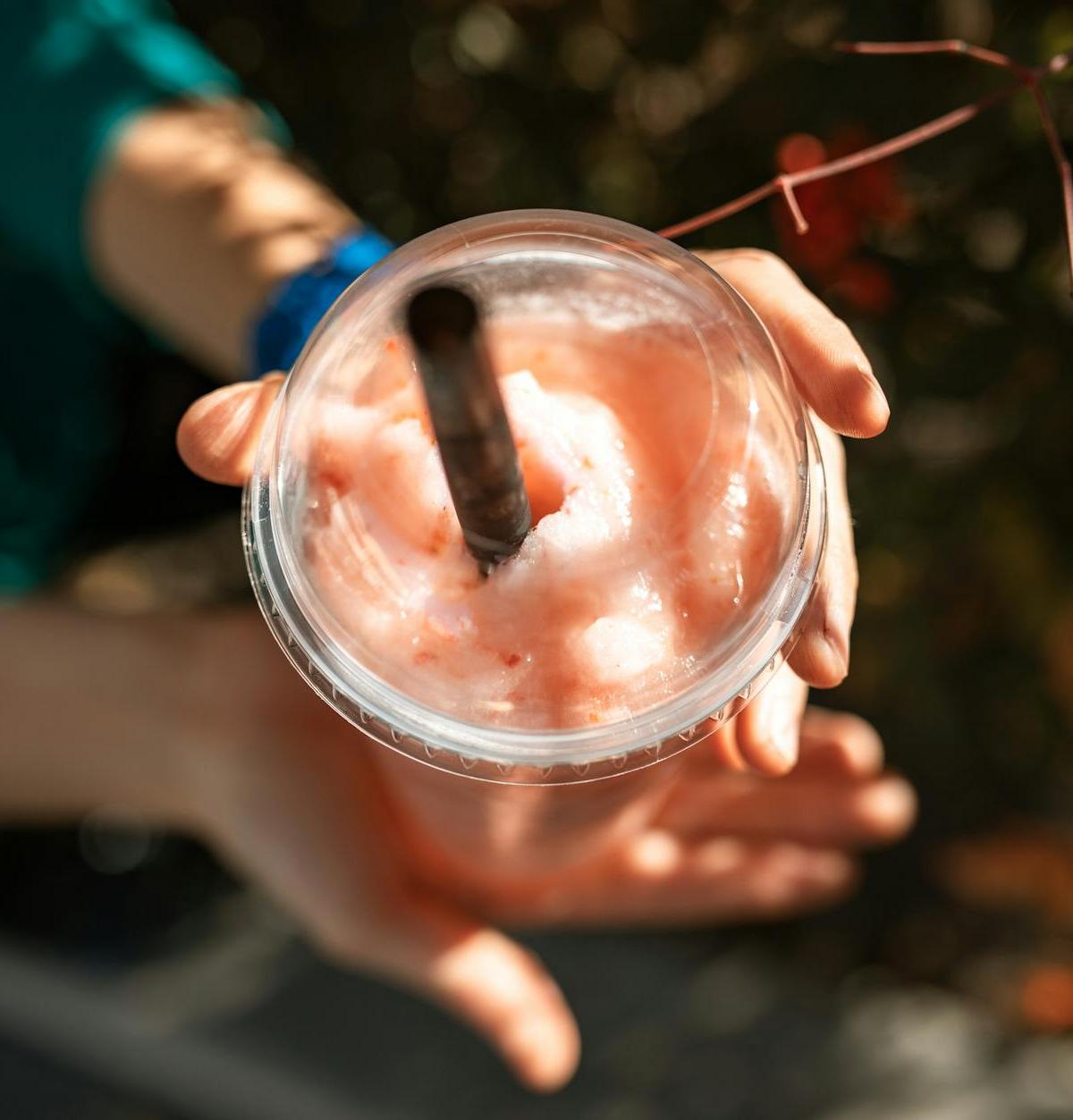 Strawberry Boba Tea