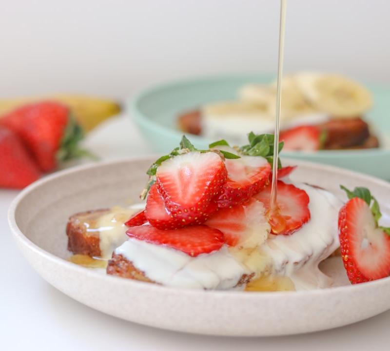 Strawberry Cream Cheese French Toast