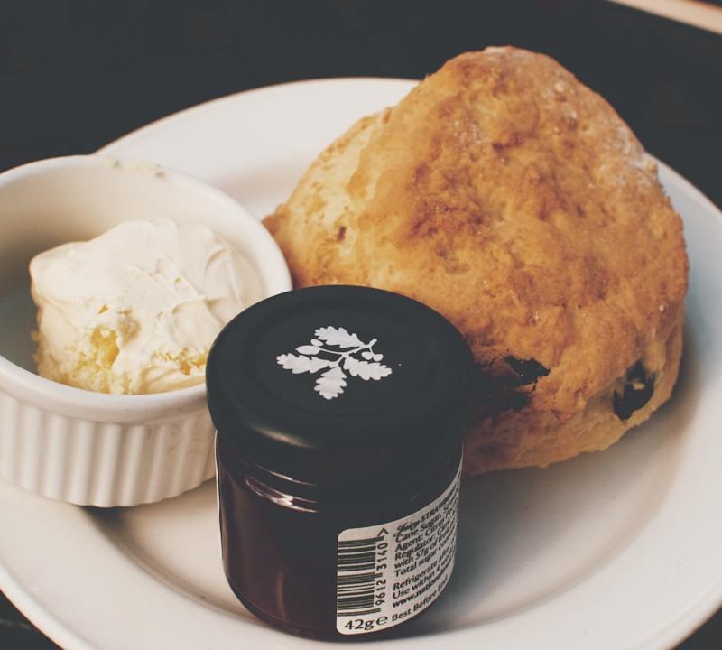 20-Min Strawberry Cream Scones