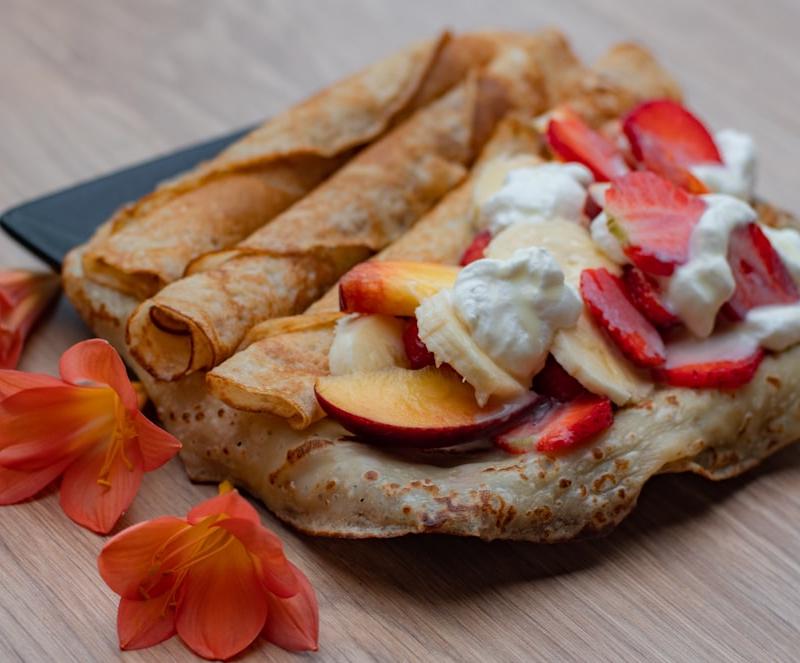 Strawberry Crepes