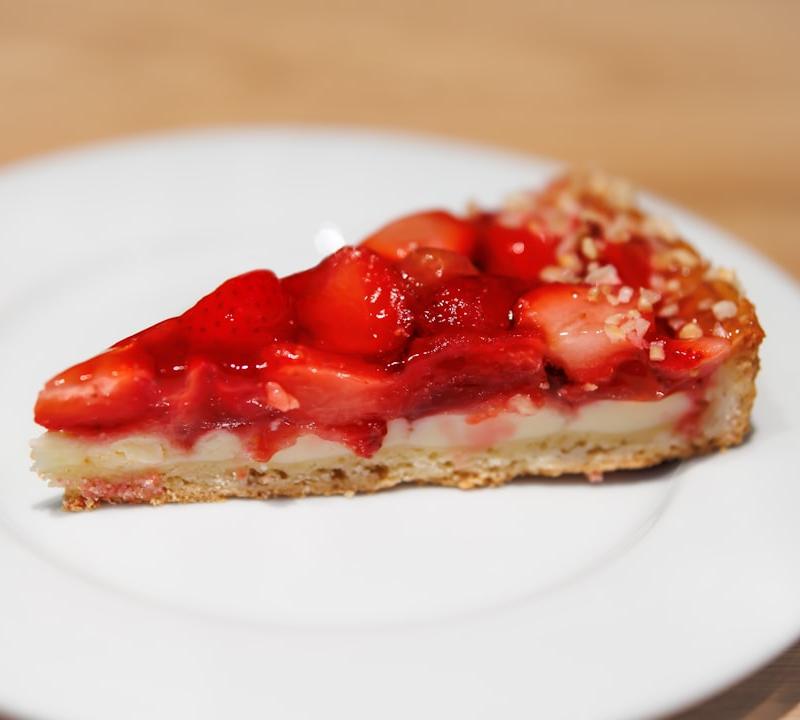 Strawberry Galette with Cornmeal Crust