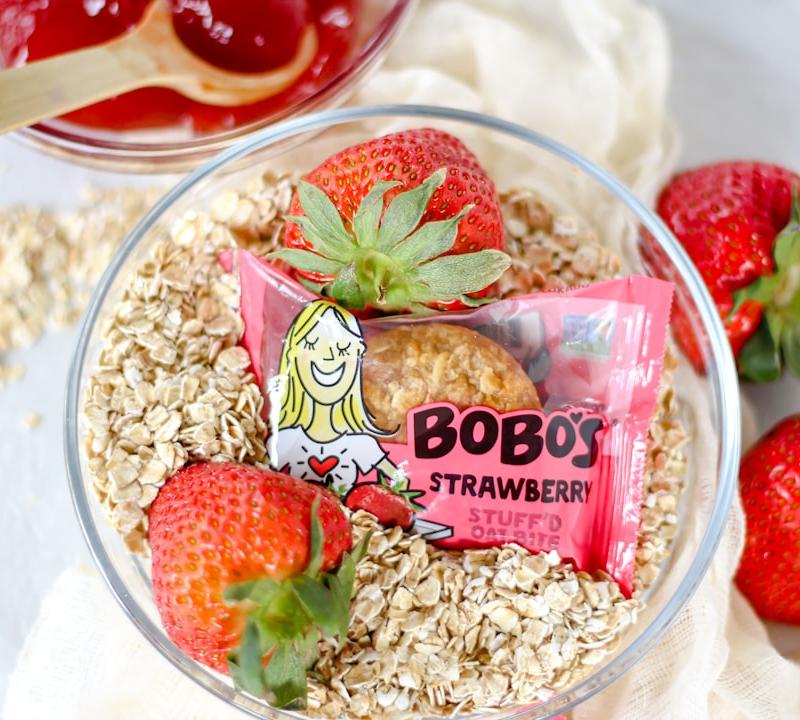 Strawberry Overnight Oats