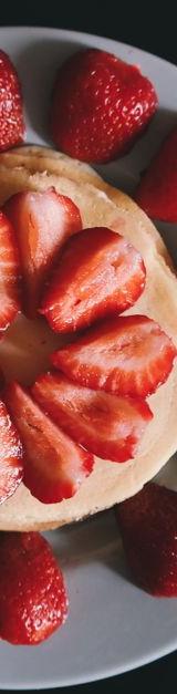 Strawberry Shortbread Cookies with Fresh Berries