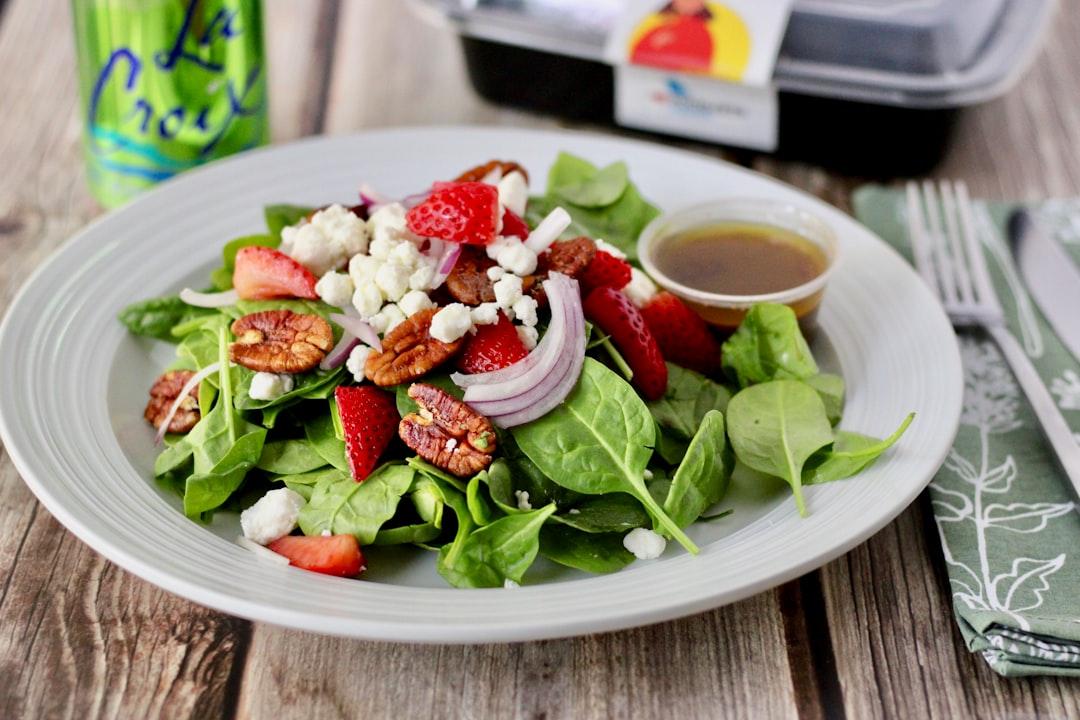 Strawberry Spinach Salad with Poppy Seed Dressing