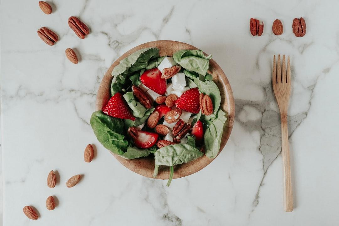 Strawberry Spinach Salad