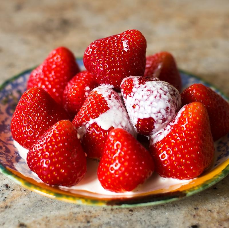 Strawberry Yogurt Frozen Bites