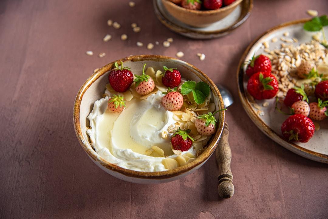 Strawberry Yogurt Granola Bowl
