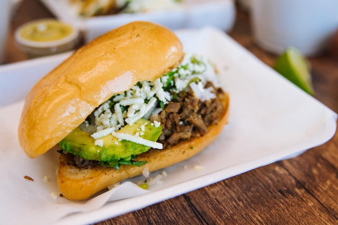 Stuffed Arepa with Chorizo & Avocado