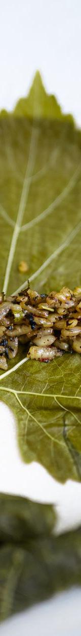 20-Min Stuffed Grape Leaves with Lemon Rice