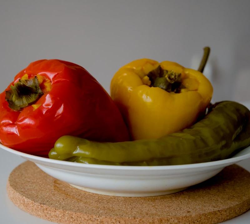 15-Min Stuffed Peppers with Roasted Chili