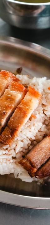 20-Min Stuffed Pork Belly with Rice & Herbs