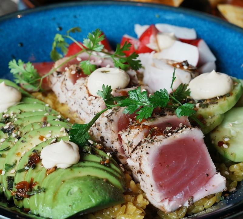 Sushi-Grade Tuna Poke Bowl