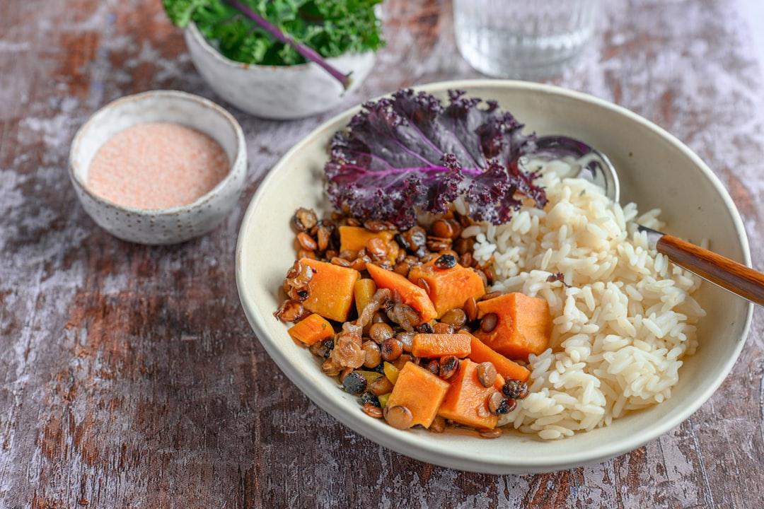 Sweet Potato Ground Beef Bowl