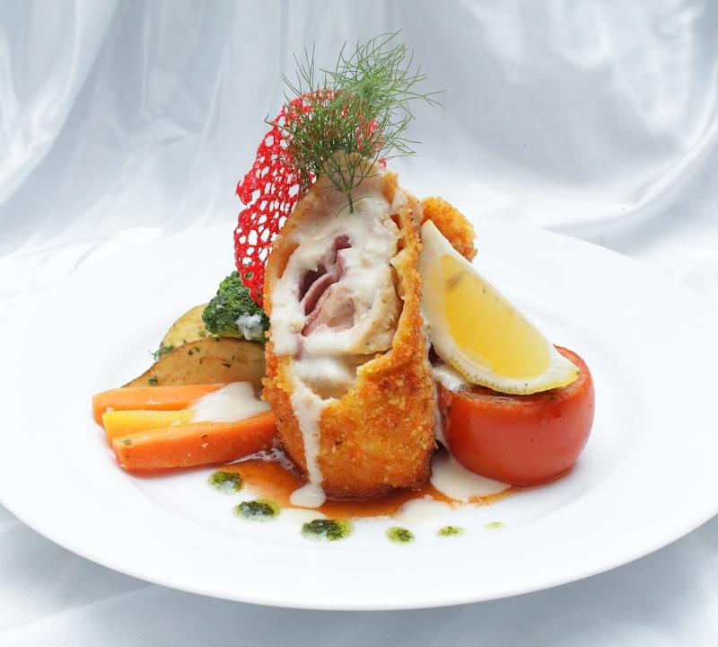 Swordfish Involtini with Roasted Vegetables