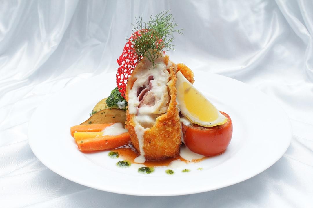 Swordfish Involtini with Roasted Vegetables